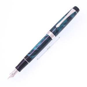 万年筆 カスタム ヘリテイジSE マーブルグリーン 細字