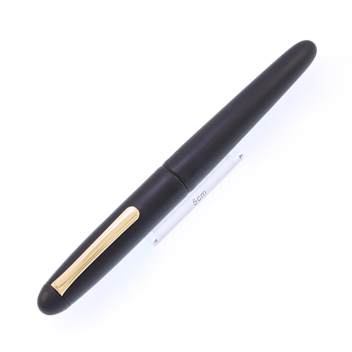 中古)NAKAYA 中屋万年筆 万年筆 ライター ポータブル 黒ヘアライン 軟