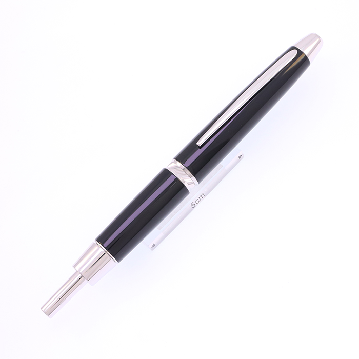 中古)PILOT パイロット 万年筆 キャップレスLS ラグジュアリーブラック