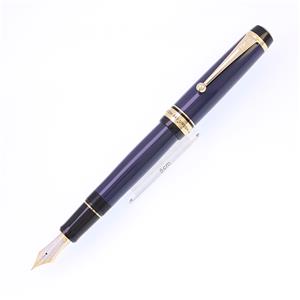 万年筆 カスタム845 漆 紺青 細字