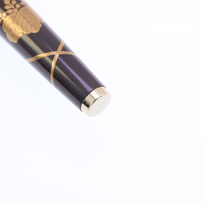 中古)SAILOR セーラー 万年筆 皇太子御成婚記念 木軸黒檀加賀蒔絵 鳳凰