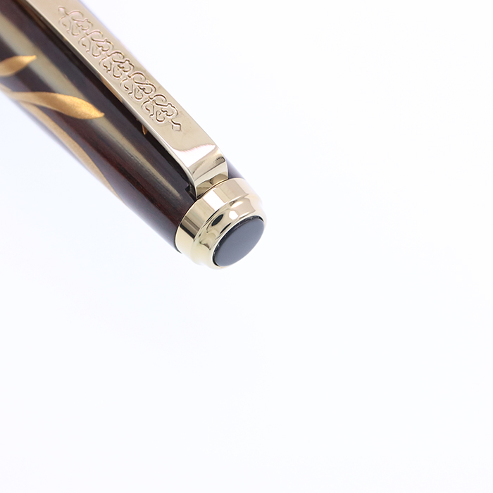 中古)SAILOR セーラー 万年筆 皇太子御成婚記念 木軸黒檀加賀蒔絵 鳳凰