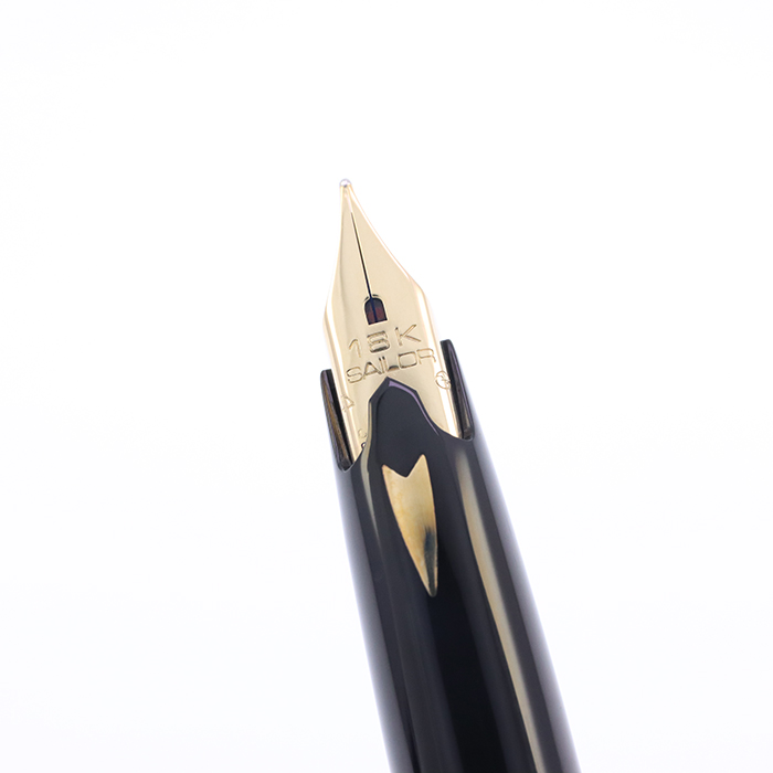 中古)SAILOR セーラー 万年筆 皇太子御成婚記念 木軸黒檀加賀蒔絵 鳳凰