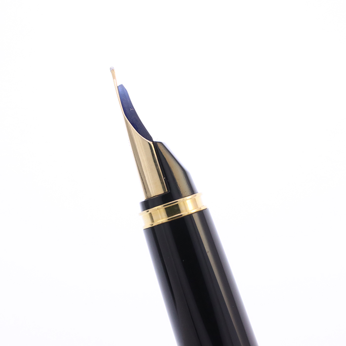 中古)PILOT パイロット 万年筆 デラックス スターリングシルバー 格子