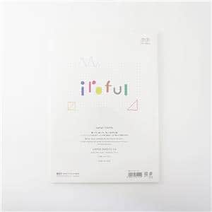 SAKAE サカエテクニカルペーパー ルーズシート iroful (イロフル) 75g/㎡ 50枚 A4 5mm ドットグリッド[PI-A4P-D5W] メイン