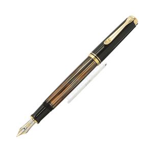 Pelikan ペリカン 万年筆 スーベレーン M400 茶縞 EF メイン