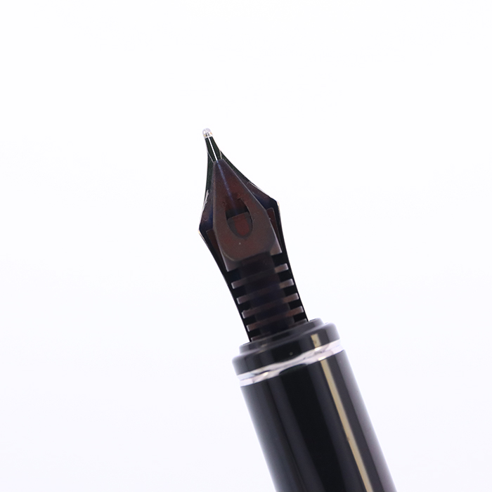 中古)PILOT パイロット 万年筆 グランセ ロジウムコンビ ブラック