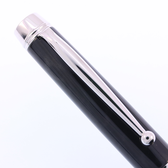 中古)PILOT パイロット 万年筆 グランセ ロジウムコンビ ブラック