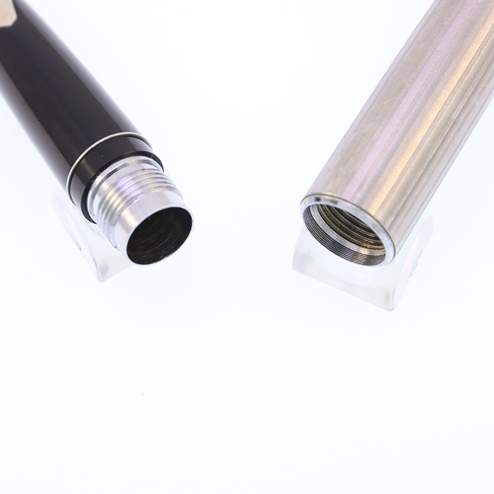 中古)PILOT パイロット 万年筆 カスタム ホワイトストライプ 18K-WG