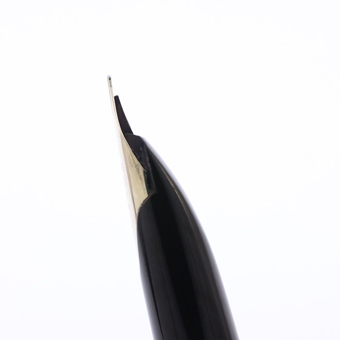 中古)PILOT パイロット 万年筆 カスタム ホワイトストライプ 18K-WG