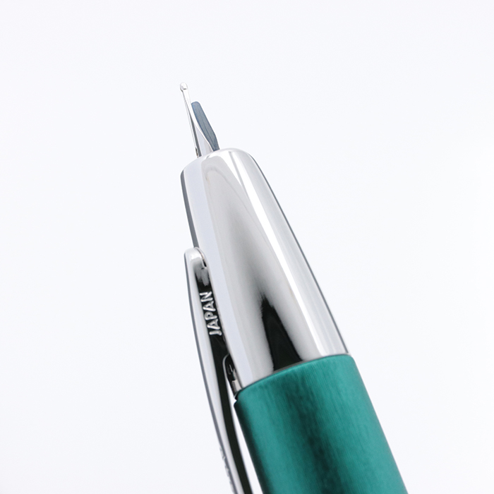 ノック式万年筆『キャップレス・デシモ　20カラーズ』 PILOT 万年筆 キャップレスデシモ20カラーズ グレー | ペンネジューク