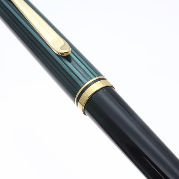 Pelikan ペリカン スーベレーン K800 グリーンストライプ ボールペン