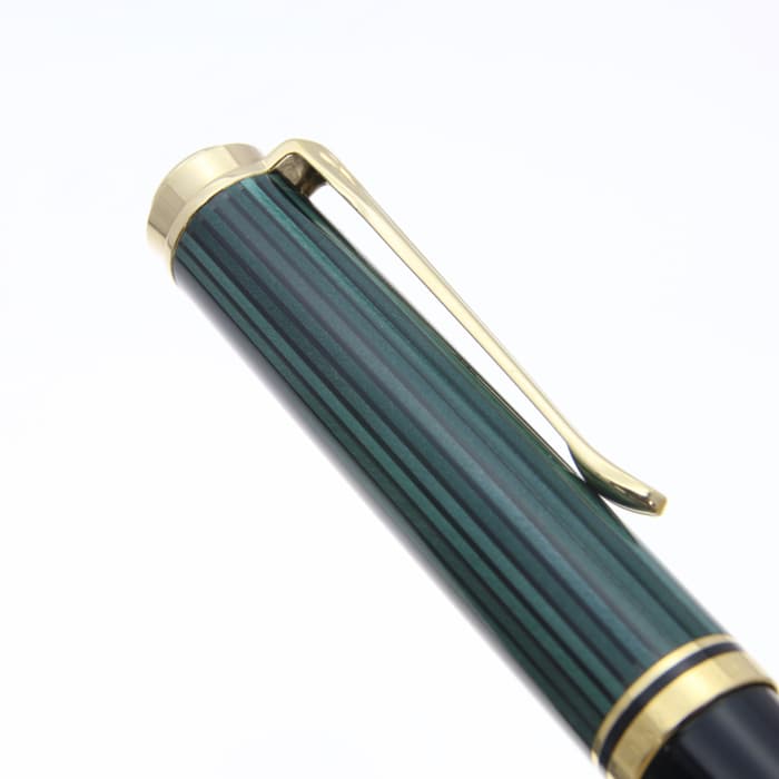 Pelikan ペリカン スーベレーン K800 グリーンストライプ ボールペン