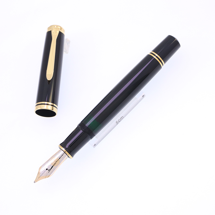 新品)Pelikan ペリカン 万年筆 スーベレーン M1000 ブラック BB（商品