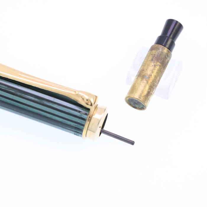 中古)Pelikan ペリカン メカニカルペンシル #450 緑縞 1.18mm（商品ID