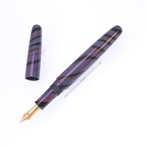 万年筆 萌芽 パープルダンス -ナイト- Mサイズ 両用式 中細字
