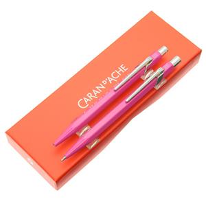 CARAN d'ACHE カランダッシュ セット 849 オーキッドピンク ボールペン＋メカニカルペンシル0.7mm メイン