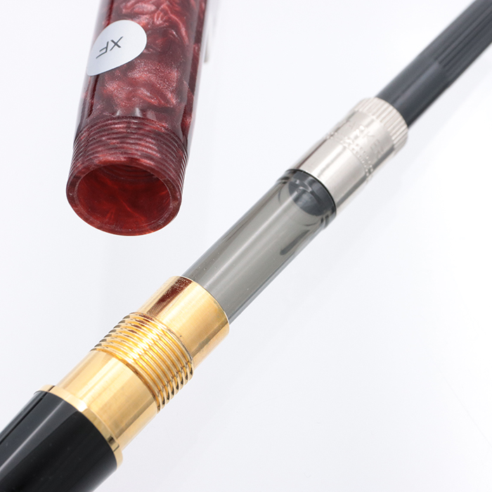 パーカー万年筆 デュオフォールド センテニアル XF マーブルレッド