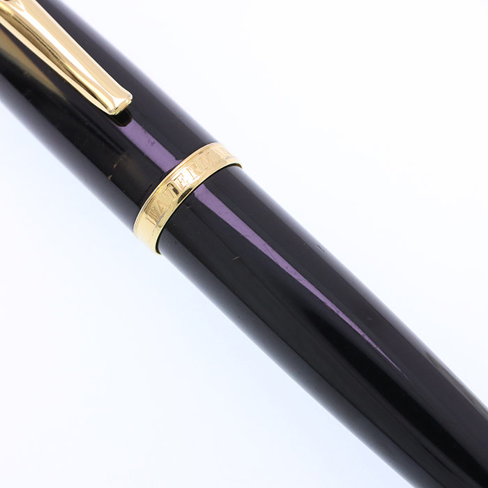 中古)WATERMAN ウォーターマン ボールペン カレン ブラック・シーGT