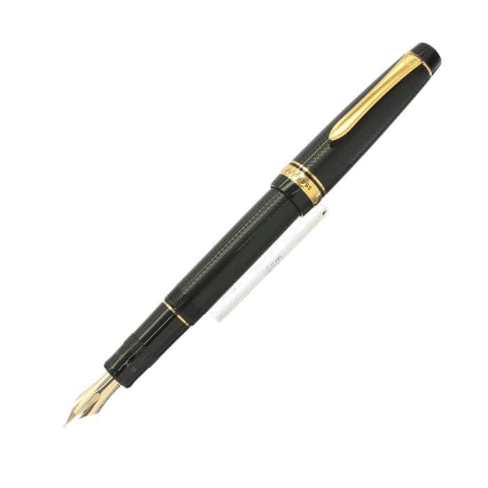 古典 PILOT パイロット 万年筆 ジャスタス95 ネットブラック 中細字
