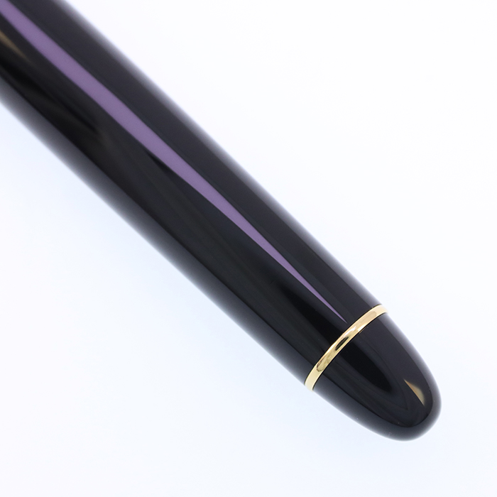 中古)PILOT パイロット 万年筆 カスタム742 ブラック 軟中字（商品ID