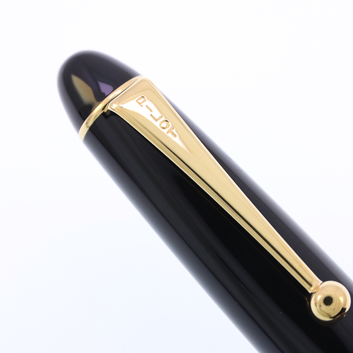 中古)PILOT パイロット 万年筆 カスタム742 ブラック 軟中字（商品ID