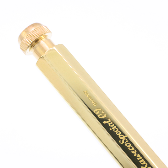 新品)KAWECO カヴェコ メカニカルペンシル スペシャル ブラス 0.9mm