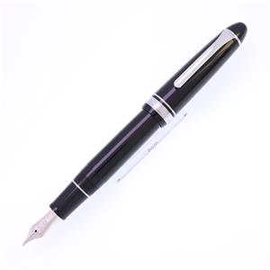 万年筆 プロフィット21 銀 ブラック ズーム