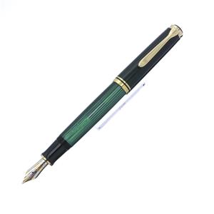 Pelikan ペリカン 万年筆 スーベレーン M800 緑縞 BB (PF刻印) メイン