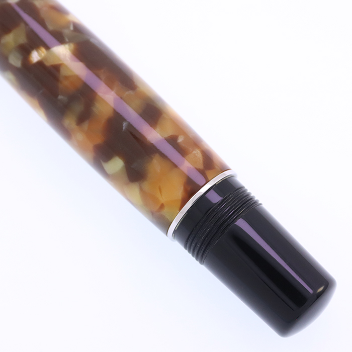 中古)DELTA デルタ 万年筆 オールドナポリ ブラウン M（商品ID