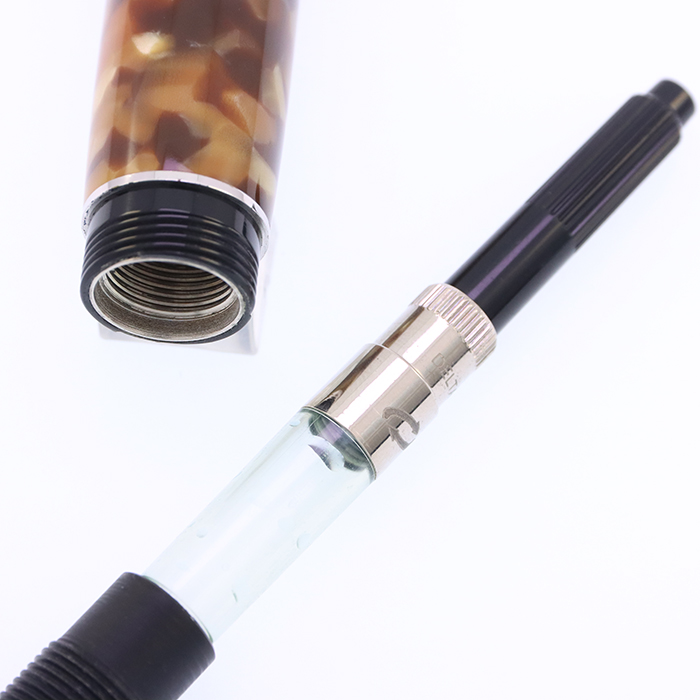 中古)DELTA デルタ 万年筆 オールドナポリ ブラウン M（商品ID