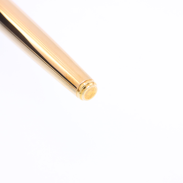 中古)PLATINUM プラチナ 万年筆 金張り 14KGF 18K/中字（商品ID