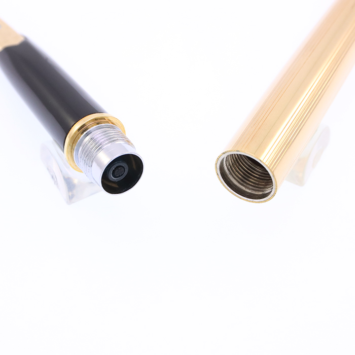 中古)PLATINUM プラチナ 万年筆 金張り 14KGF 18K/中字（商品ID