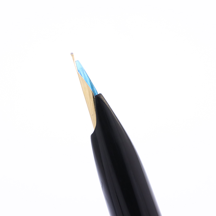 中古)PLATINUM プラチナ 万年筆 金張り 14KGF 18K/中字（商品ID