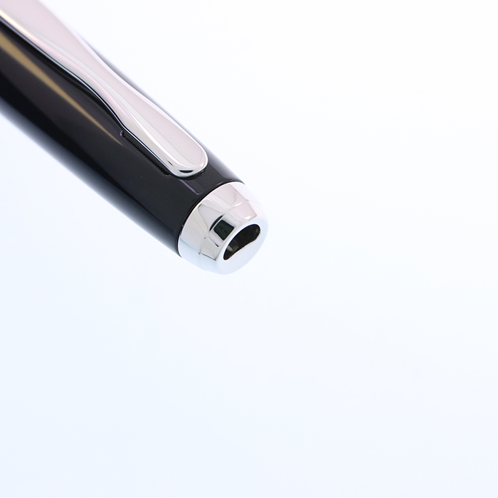中古)PILOT パイロット 万年筆 キャップレス フェルモ ブラック 細字