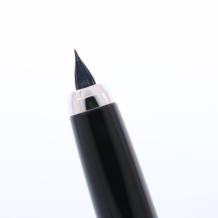 中古)PILOT パイロット 万年筆 キャップレス フェルモ ブラック 細字
