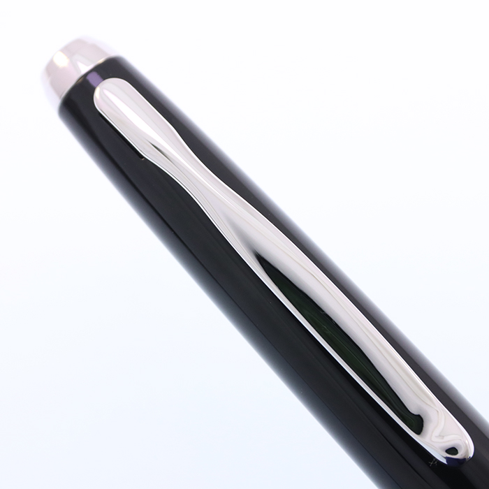 中古)PILOT パイロット 万年筆 キャップレス フェルモ ブラック 細字