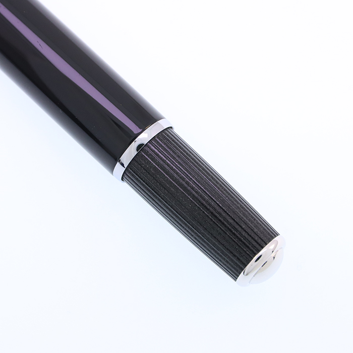 中古)PILOT パイロット 万年筆 キャップレス フェルモ ブラック 細字