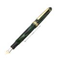 MONTBLANC モンブラン 万年筆 マスターピース #142 グリーンストライエイテッド