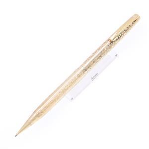 メカニカルペンシル ゴールドヴィンテージ 葡萄柄 12金張 0.7mm