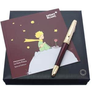 MONTBLANC モンブラン 万年筆 ル・プティ・プランス プラネット アウトレット特売中 モンブラン万年筆 ル・プティ・プランス ドゥエ クラシックEF 筆記具