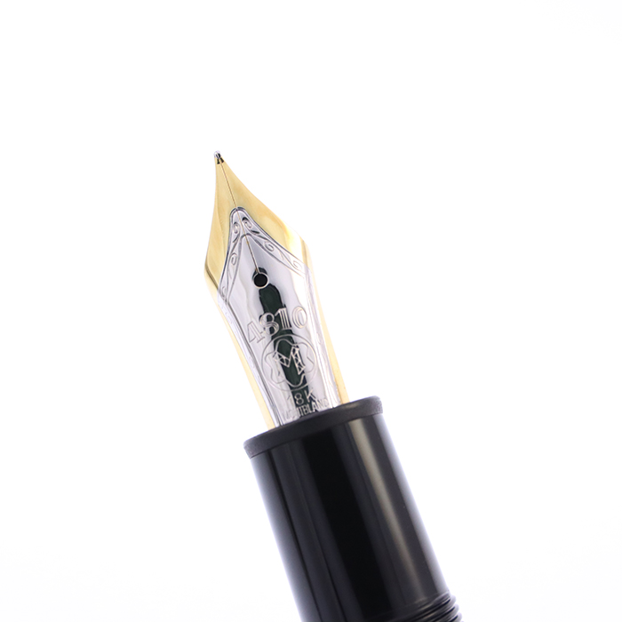 モンブラン 万年筆 マイスターシュテュック ソリテール 1467 F ル・グラン 中古)MONTBLANC モンブラン 万年筆 マイスターシュテュック ソリテール