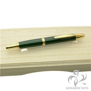 中古)PILOT パイロット 万年筆 キャップレス 漆 グリーン 中字 (伊東屋 