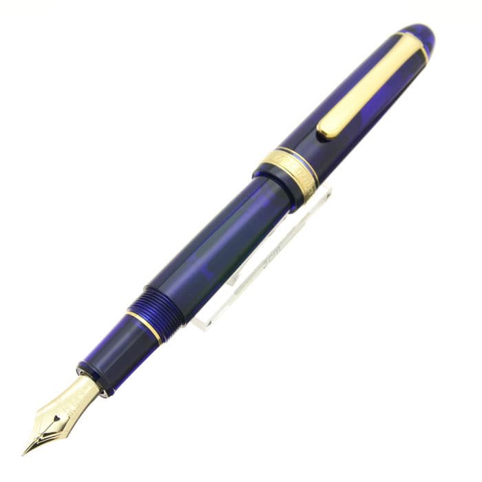 プラチナ 万年筆 3776 センチュリー 細字 14金 F シャルトルブルー 新品)PLATINUM プラチナ 万年筆 #3776 センチュリー シャルトルブルー