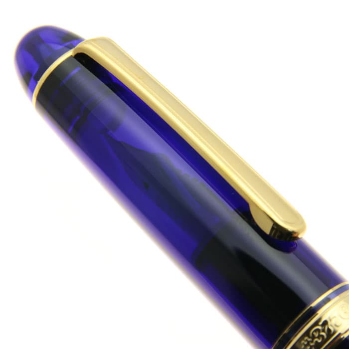 新品)PLATINUM プラチナ 万年筆 #3776 センチュリー シャルトルブルー