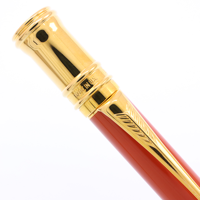 PARKER パーカー ボールペン デュオフォールド オレンジ 中古)PARKER パーカー ボールペン デュオフォールド オレンジ