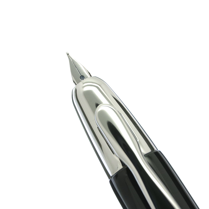 新品)PILOT パイロット 万年筆 キャップレス 螺鈿 ブラック（商品ID