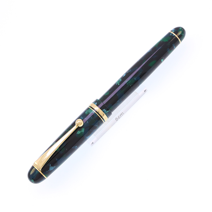 中古)PILOT パイロット 万年筆 カスタム レガンス2 グリーン 中字