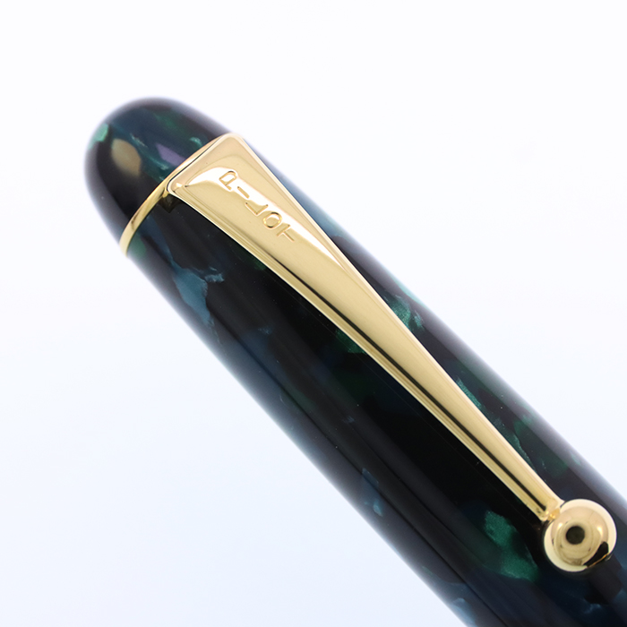 中古)PILOT パイロット 万年筆 カスタム レガンス2 グリーン 中字