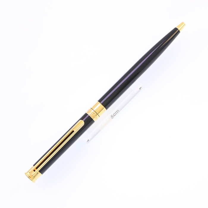 中古)MONTBLANC モンブラン ボールペン ノブレス ラッカー ブラック